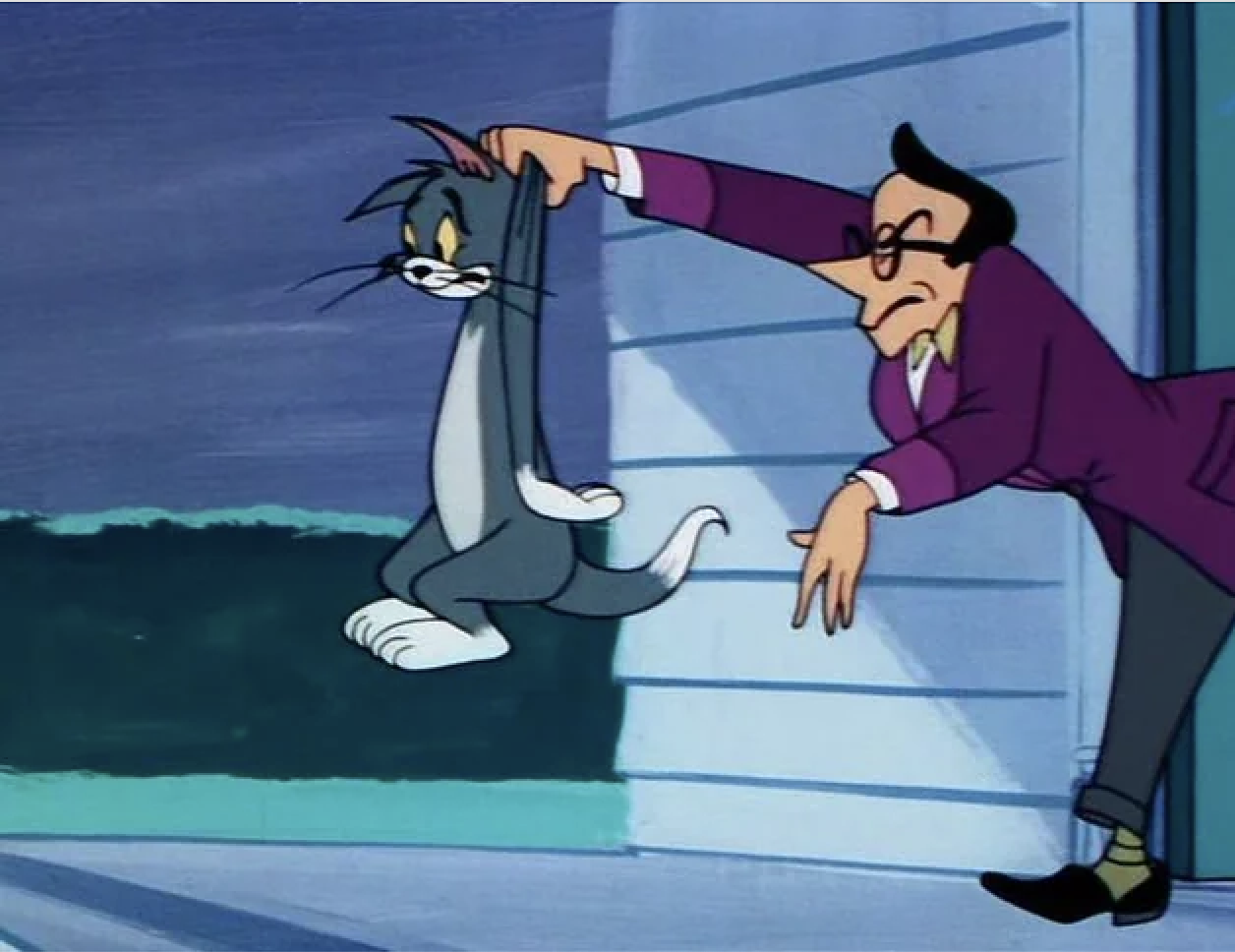 Tom Cat Scruffing
